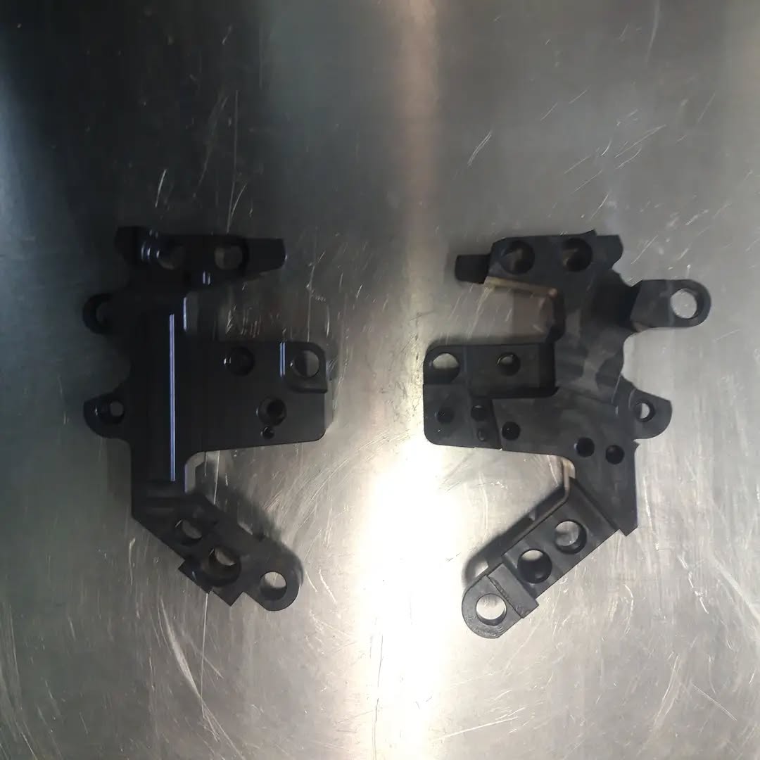 cnc frees onderdeel van staal met nitreer behandeling